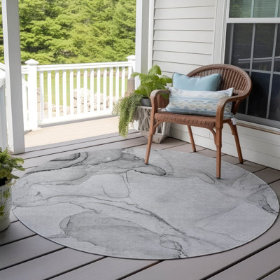Tapis intérieur / extérieur Alfonzo avec envers antidérapant