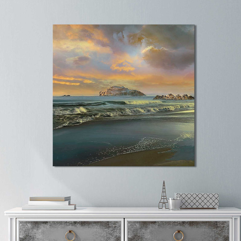 «Day Break», reproduction, H 36 po x l 60 po x P 1,5 po, Toile tendue