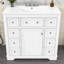 Ensemble de meuble-lavabo sur pied simple 36 po avec plateau Nisi
