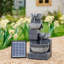 Coggins Weather Resistant Cascade Fountain with Light