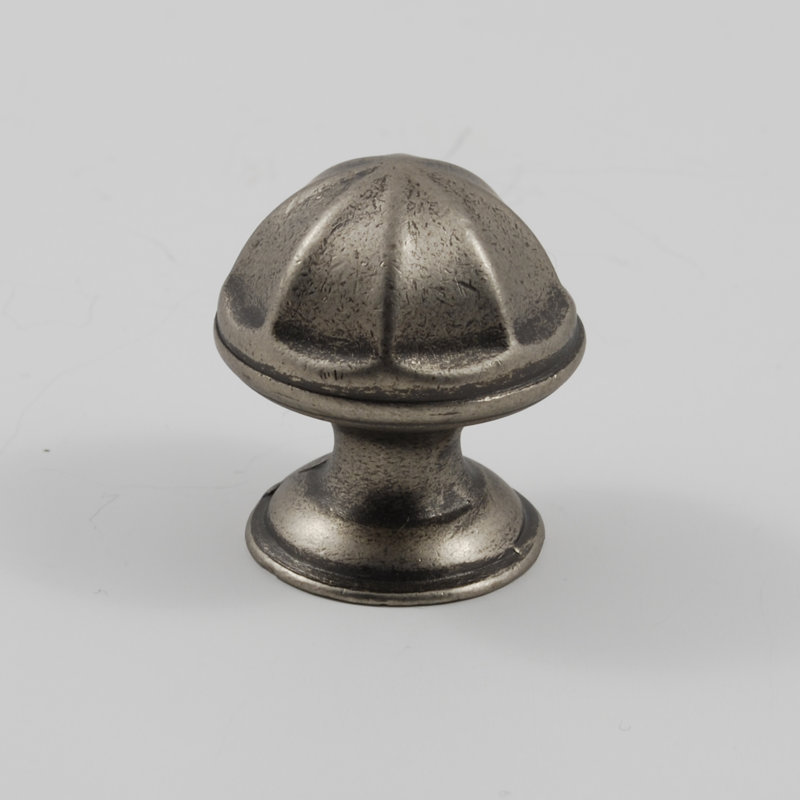 Poignée champignon, Étain vieilli