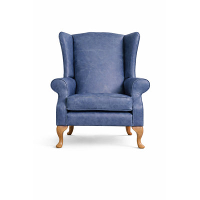 Upholstered Leather Armchair
