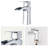 Single-Hole Single-handle Bathroom Faucet with Drain Assembly-70955809