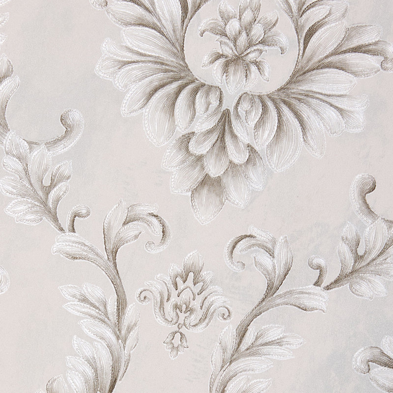 Non-Pasted Non-Woven 3D Embossed Wallpaper Roll