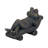 15" Relaxed Frog on Lounger Statue, Bronze Finish Polyresin