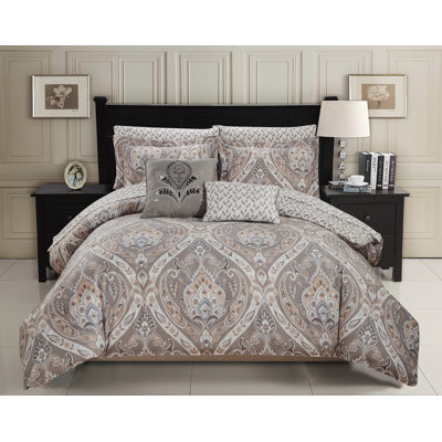 Tisdale Microfiber Comforter Set with Matching Sheet Set