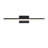 24'' Alfonzia 1-Light Dimmable LED 24W Bath Bar-2002438343-2002438344