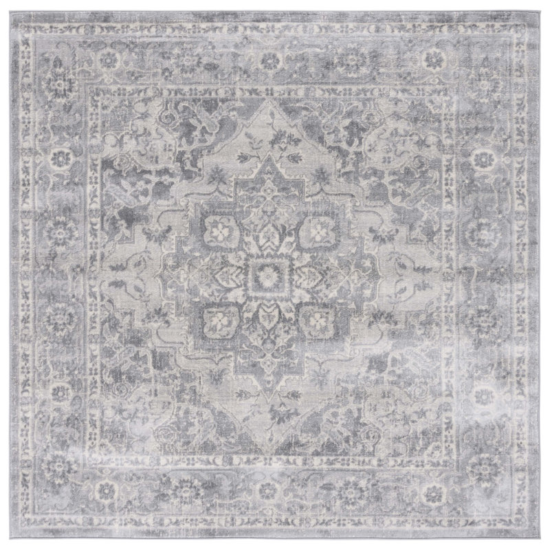 Tapis oriental Jace, Carré 6 pi 7 po