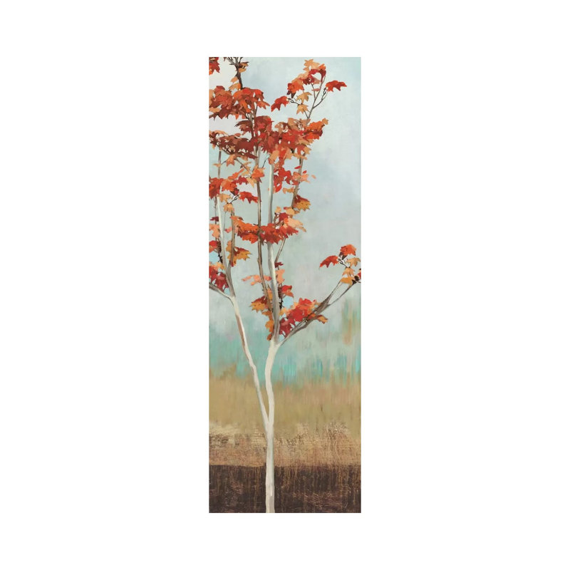 Maple Tree II by Allison Pearce - Wrapped Canvas Panoramic Print, 30.48 cm H x 91.44 cm W x 1.91 cm D