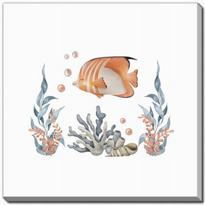 Under The Sea 4 Canvas Wall Art