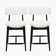 Tabourets de comptoir Mid-Century modernes (ensemble de 2) 