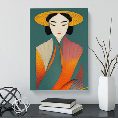 Surbhi Korean Woman - Wrapped Canvas