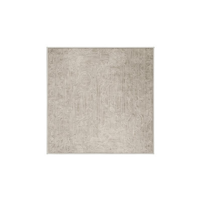 Machine Washable Beige Area Rug
