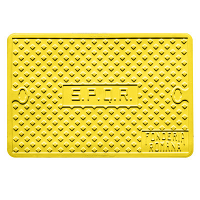 Street Cover Roma Rectangular Charger Plate 17.75" x 11.75" - 12 Pieces