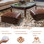 Repose-pieds 22 po Daneey-131207412