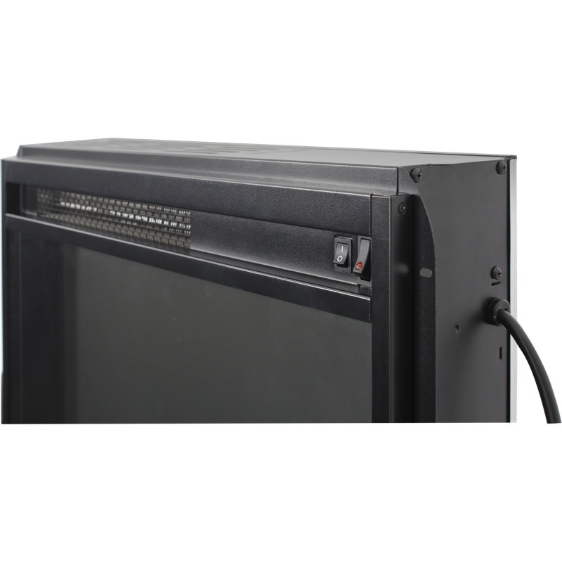 23 Inch Electric Fireplace Insert Heater Without Control