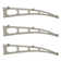 Advaning 7.9'' D Polycarbonate Cover Retractable Door / Window Awning