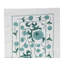 Suspension murale 20 po x 72 po en coton brodé. Chemin de table vert. Décoration murale moderne