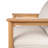 Outdoor Patio Lounge Set, Acacia Wooden With Chair-120890337