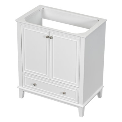 Bathroom Vanity without Sink, Base Only