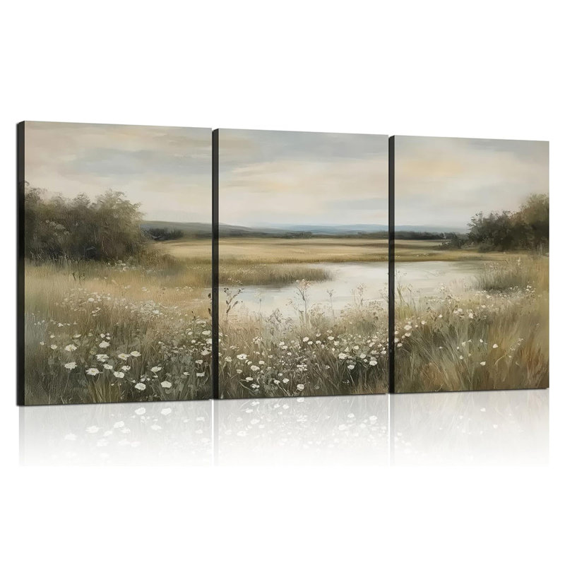 3 Piece Wrapped Canvas Print