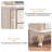 White Solid wood Shoe Storage
