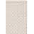 Genre 350 Hand Tufted Wool/Cotton Geometric Rug in Beige/Ivory-108597092