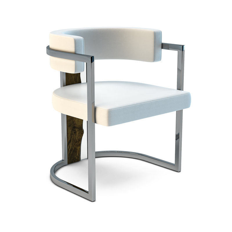 Matera 17.7'' H Genuine Leather Upholstered Armchair