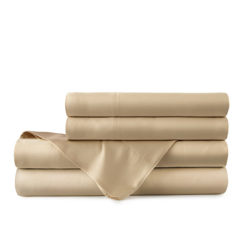 Urban Bamboo Power Loom Sheet Set, Champagne, King Sheet Set