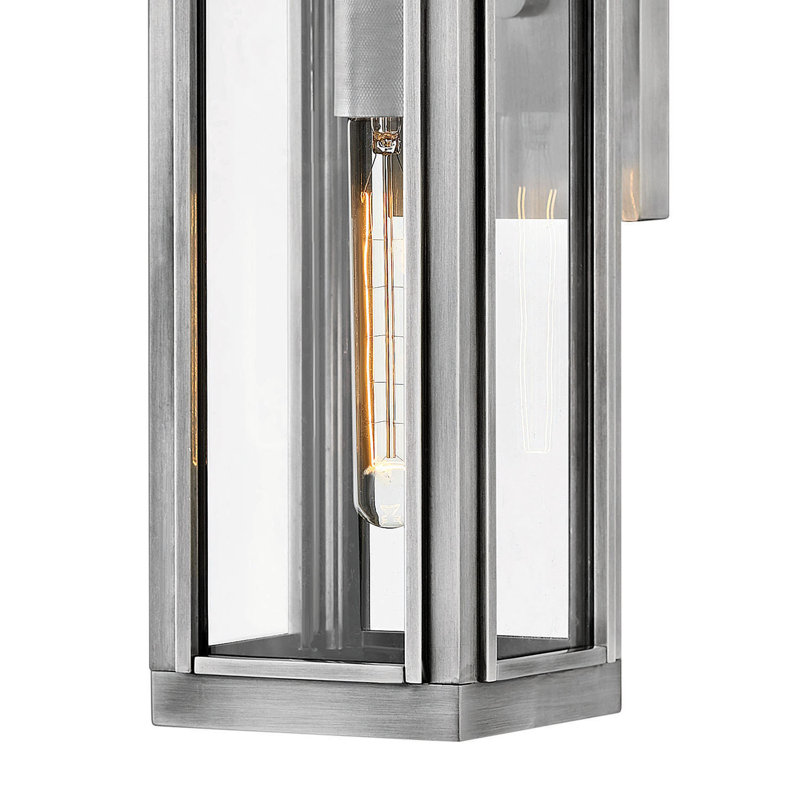 Harbor Sag Outdoor Wall Lantern, 21.25" H x 5.5" W x 7.5" D, Burnished Bronze