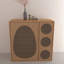 Armoire d'appoint en rotin à grande capacité-104073470