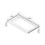  Base de douche rectangulaire 60 po x 32 po x 2,8 po