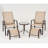 Farah 5-Piece Outdoor Adjustable High Backrest Chaise Lounge Patio Furniture Set with Table & Ottoman