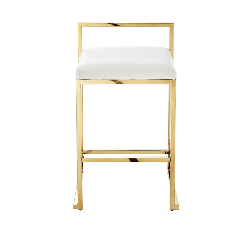Tabouret de bar / de comptoir Sia, Or, Noir