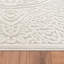 Tapis moderne avec motif de mandala oriental crème-1218983118