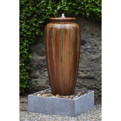 Pacifica Porcelain Floor Fountain