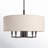 Bazilijus 6 - Light Dimmable Drum Chandelier-1762191428