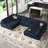 Wylodene Velvet Sectional Reversible-1501375587