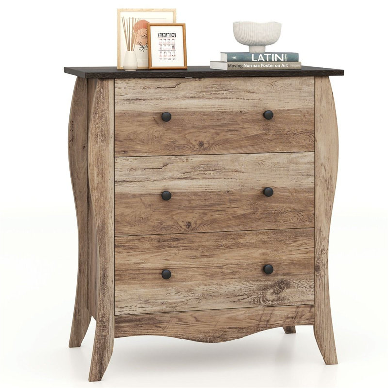 68 cm W Chest of 3 Drawers