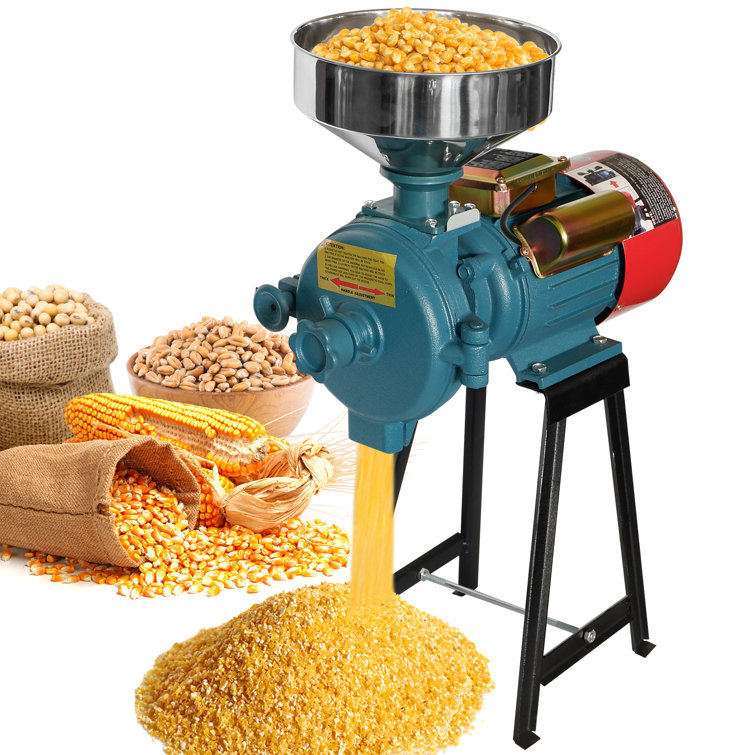 Grain Mill Grinder, High-Speed Grinder Machine, Wheat, Corn, Spices and Nut  Chopper