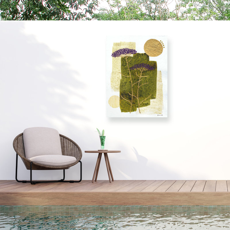 Toile d'extérieur Jocelyn Benford Golden Sun, H 14 po x l 19 po