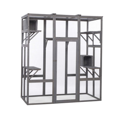 Premium Quality Extra Large Cat Cage for Feline Comfort and Freedom