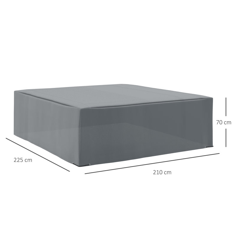 Jacobo Outdoor Patio Sofa Cover