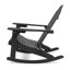 Chaise berçante en bois massif Mobley-31470454