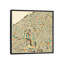 Carte abstraite de la ville de Cleveland, impression sur toile tendue-19071682-74283439-74283440