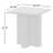 Dev Square Outdoor Side Table , 19.75 " W 19.75 " D-108211595