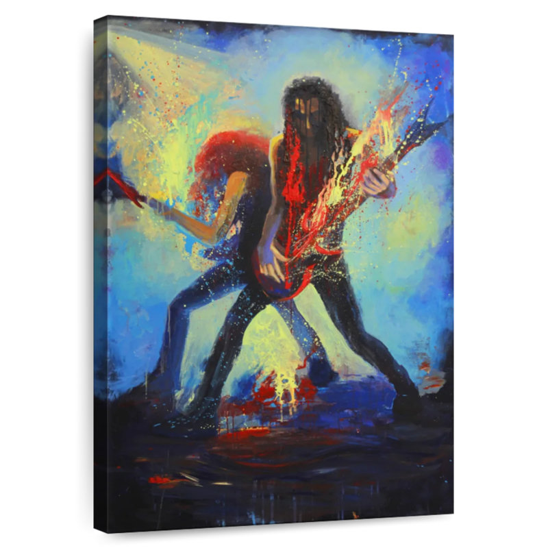 Abarca Rock And Roll, 39" H x 26" W