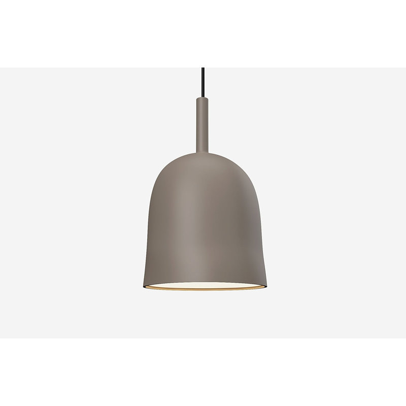 Vessel Pendant Light, Smoke, 18.5'' H x 9'' W x 9'' D, Black