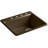 Riverby 25" L x 22" W x 9-5 8" Bar Kitchen Sink with Basin Rack-64615352-11013547