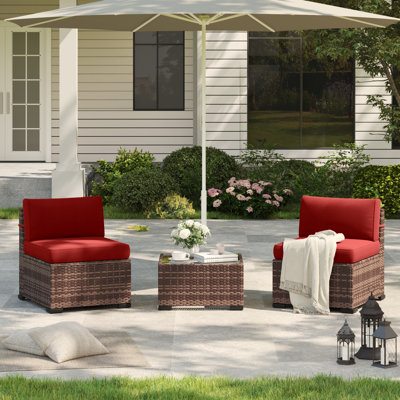 Outdoor Seating Group With Cushions